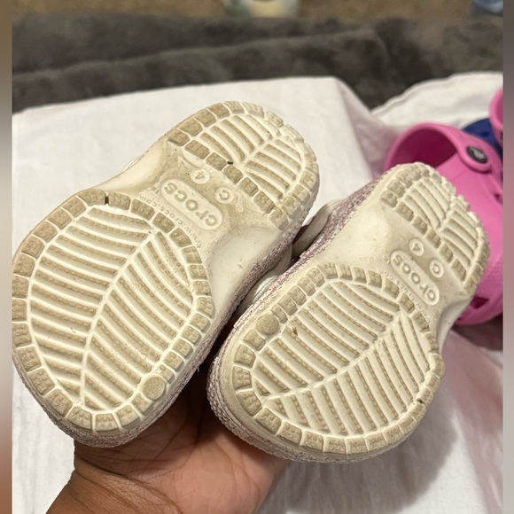 4C glitter crocs. - Picture 2 of 3